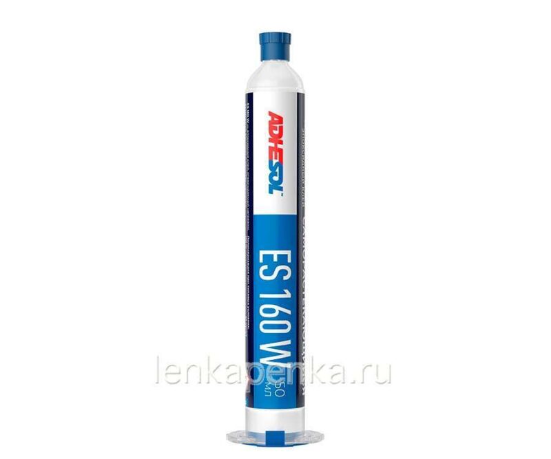 ADHESOL ES 160 W - cаморастекающийся однокомпонентный эпоксидный клей