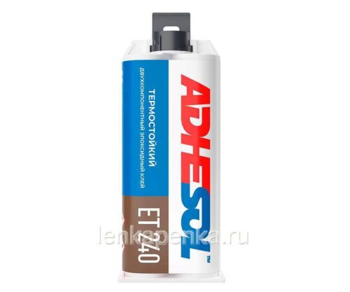 ADHESOL ET 240 - термостойкий двухкомпонентный эпоксидный клей
