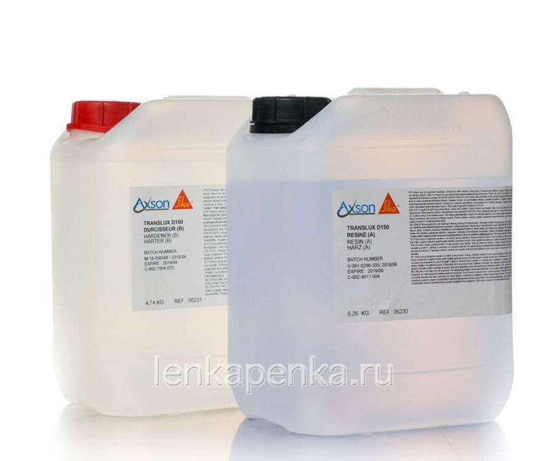 Axson Translux D150 - прозрачная эпоксидная смола