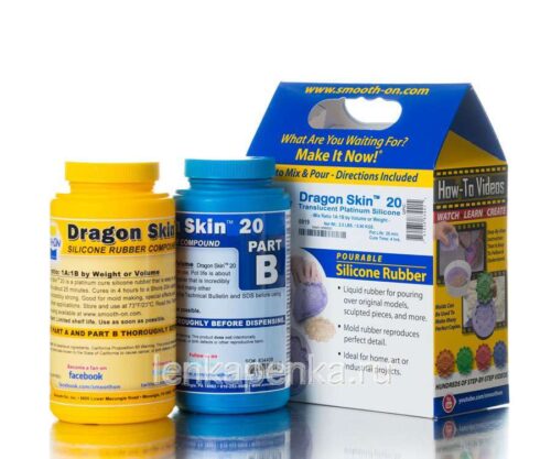 Dragon Skin 20 - жидкий силикон на платине