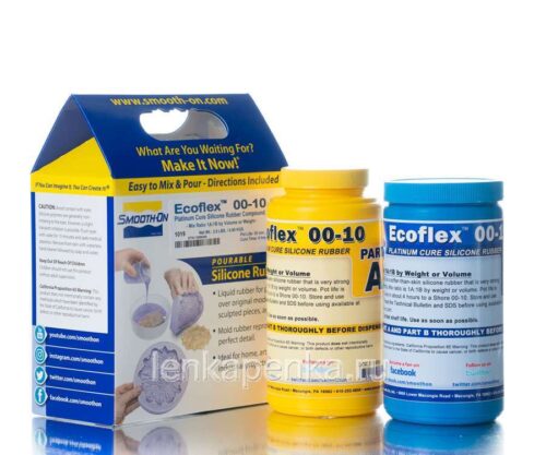 Ecoflex 00-10 - жидкий силикон на платине