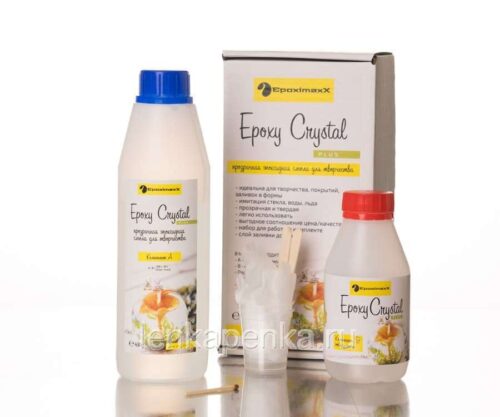 Прозрачная смола Epoxy Crystal Plus