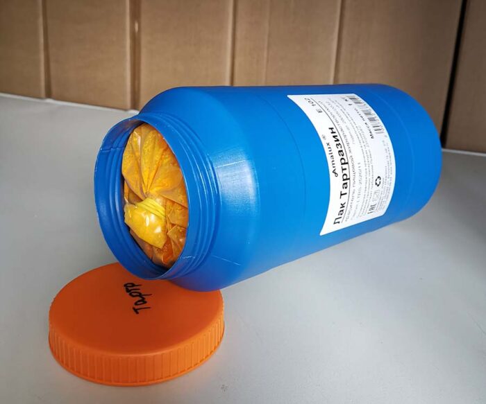 Лак Тартразин желтый Е102 краситель пищевой, жирорастворимый