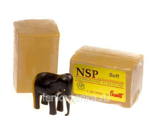 NSP Soft - пластилин скульптурный, мягкий-0