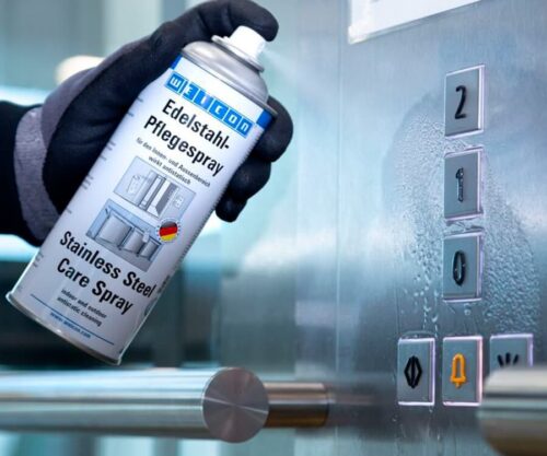 WEICON Stainless Steel Care Spray - спрей для ухода за нержавеющей сталью