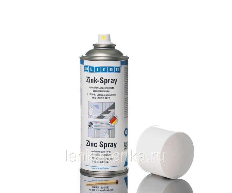 Цинк-спрей WEICON катодная защита от коррозии