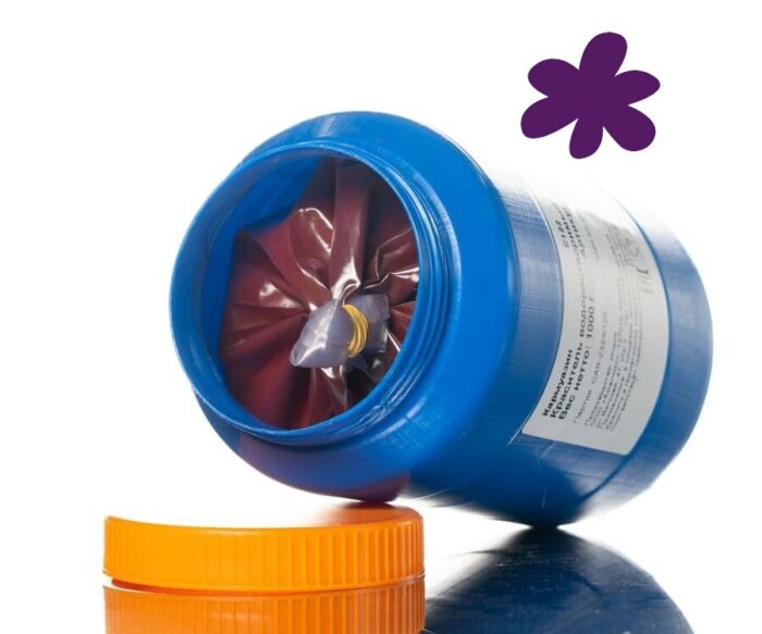 Сиреневый краситель водорастворимый, пищевой, сухой